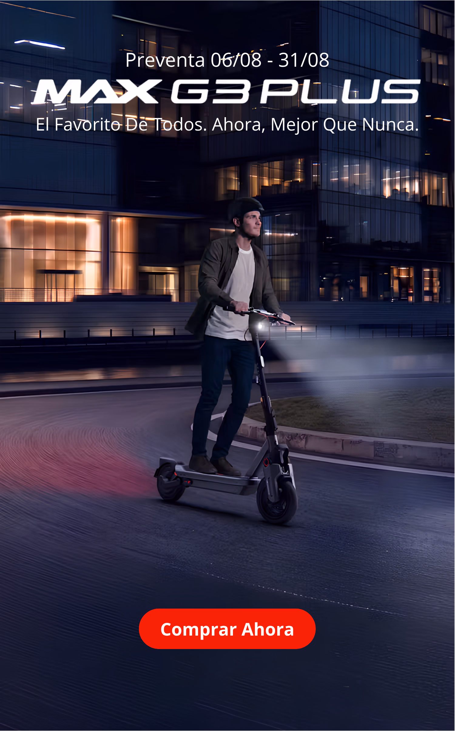 Segway MAX G3 Plus en preventa, ver el producto